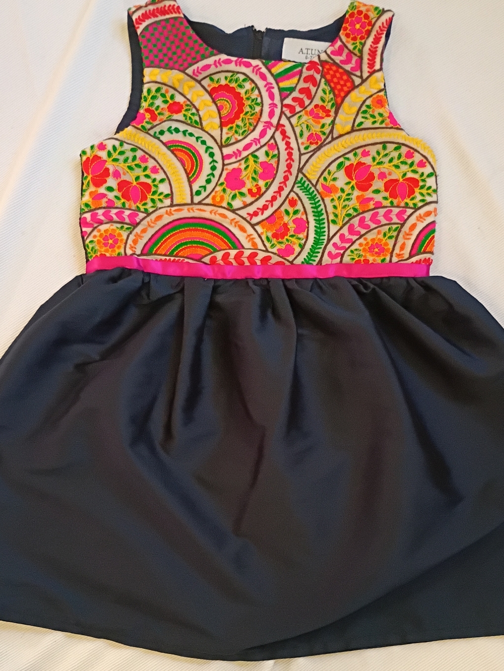 A.T.U.N Heavily Embroidered Party Dress